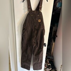 Men’s Vintage Duck Brown Carhartt Overalls